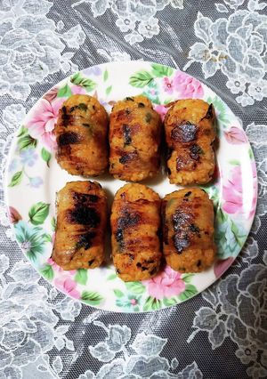韓国風肉巻きおにぎり-レシピのメイン写真