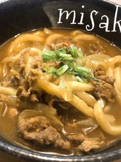 カレー粉で一から作る♫カレーうどん-レシピのメイン写真