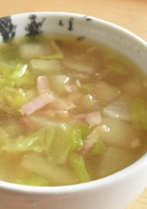 白菜とかぶのコンソメスープ-レシピのメイン写真