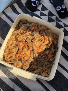 牛ごぼうおこわ-レシピのメイン写真