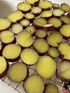簡単焼き芋→干し芋-レシピのメイン写真