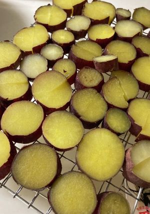 簡単焼き芋→干し芋-レシピのメイン写真