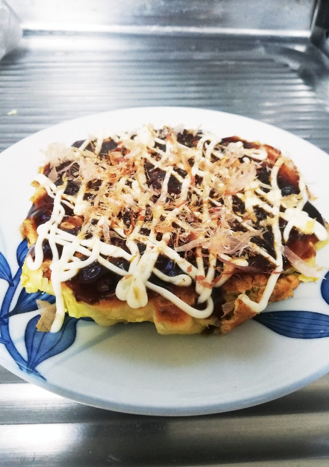 冬の定番白菜、大量消費で絶品お好み焼き-レシピのメイン写真