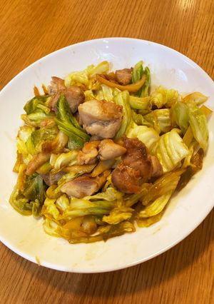 ☆痩せ☆ ガリバタキャベツチキン-レシピのメイン写真