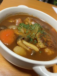 煮込みハンバーグ-レシピのメイン写真