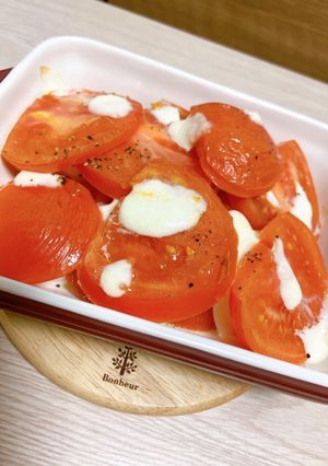 あったかカプレーゼ-レシピのメイン写真