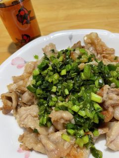 簡単豚バラ肉ねぎ炒めSPI-レシピのメイン写真