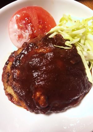 ふわふわ！チーズin豆腐ハンバーグ-レシピのメイン写真
