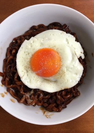 袋チャジャン麺の一番簡単で美味な作り方-レシピのメイン写真