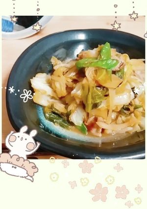キャベツと豚バラのうま煮-レシピのメイン写真