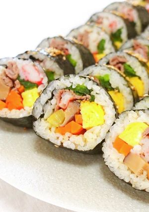 キンパ＊恵方巻＊韓国風海苔巻き-レシピのメイン写真