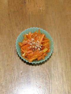 にんじんの炒め煮-レシピのメイン写真