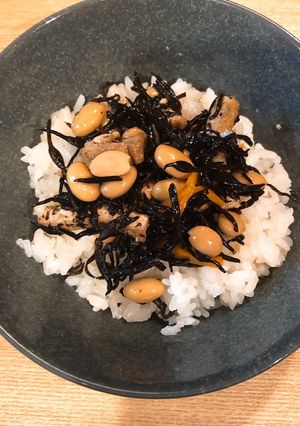 ずぼら飯。ひじき煮丼-レシピのメイン写真
