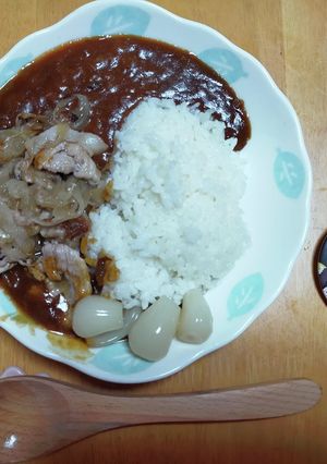 レトルトにお肉増量カレーライス-レシピのメイン写真