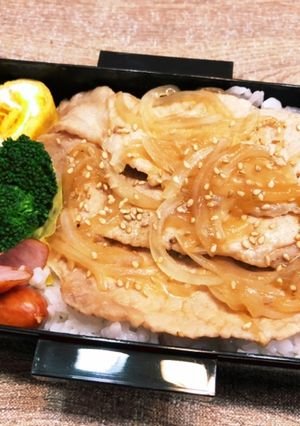 しょうが焼き弁当　131-レシピのメイン写真