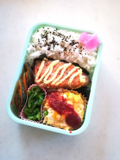 高校生のシャケ弁当 2022.1.31-レシピのメイン写真