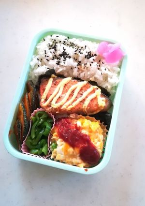 高校生のシャケ弁当 2022.1.31-レシピのメイン写真