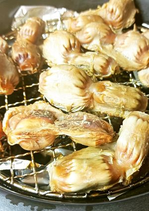 コリコリ食感！ヒッコリー風味の砂肝の燻製-レシピのメイン写真