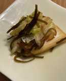 [防災・非常食]白菜と塩昆布のおかず