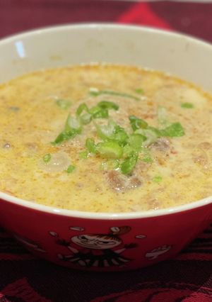 オートミール豆乳スープ-レシピのメイン写真