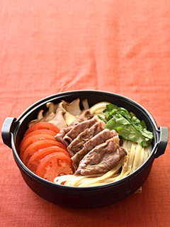 洋風すき焼きうどん-レシピのメイン写真