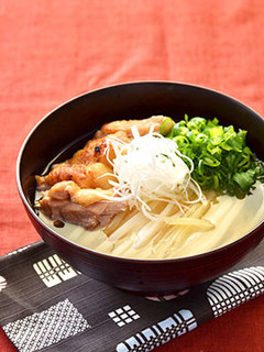 鶏肉と生姜うどん~葱三昧~-レシピのメイン写真