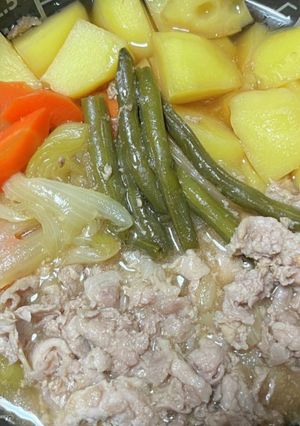 炊飯器に入れるだけ☆味染み染み肉じゃが-レシピのメイン写真