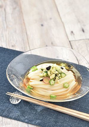 山形だしのぶっかけうどん-レシピのメイン写真