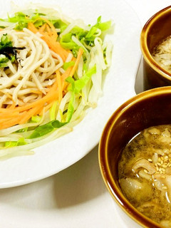 暑い日に☆栄養◎ねぎ豚つけ麺 2種-レシピのメイン写真