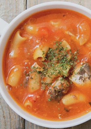 サバ缶トマトスープ-レシピのメイン写真
