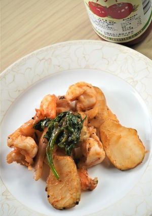 №26　菊芋のケチャップ炒め-レシピのメイン写真