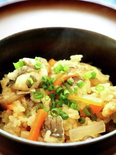 ハモの炊き込みご飯-レシピのメイン写真