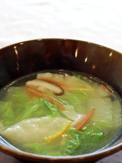 ハモの餃子スープ-レシピのメイン写真