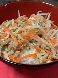 ツナナムル丼-レシピのメイン写真