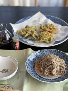 簡単#大葉のかき揚げそば-レシピのメイン写真