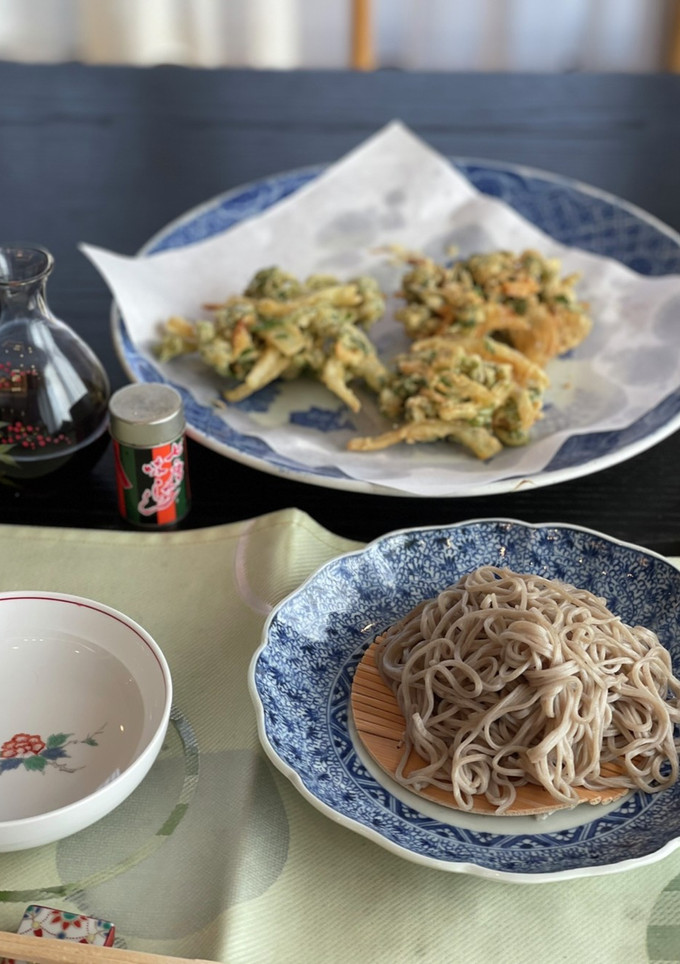 簡単#大葉のかき揚げそば-レシピのメイン写真