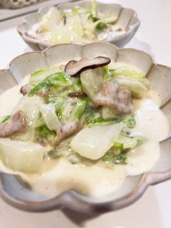 白菜と豚バラのクリーム煮-レシピのメイン写真
