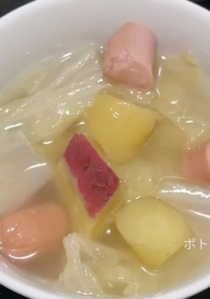 ポトフ風に、野菜スープ-レシピのメイン写真