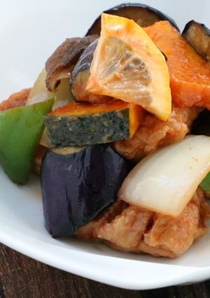 滋賀県産野菜と鶏もも肉の南蛮漬け-レシピのメイン写真