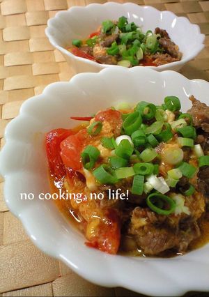 牛肉とトマトのふわふわ玉子炒め-レシピのメイン写真