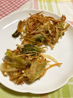 【使いきり】野菜のかき揚げ-レシピのメイン写真