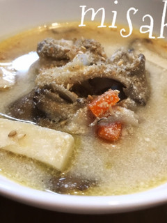 ごま香る♫キノコとささみの豆乳スープ☆-レシピのメイン写真