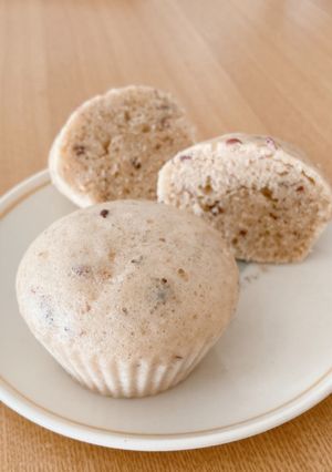 粒あんで★優しいあんこ蒸しパン-レシピのメイン写真