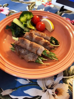 豚肉の水菜巻き-レシピのメイン写真