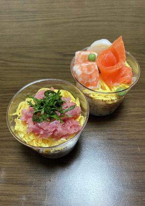 カップ寿司-レシピのメイン写真