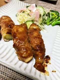 もちもち肉巻き-レシピのメイン写真