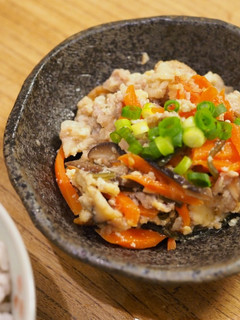 豚バラと残り野菜の炒り豆腐-レシピのメイン写真