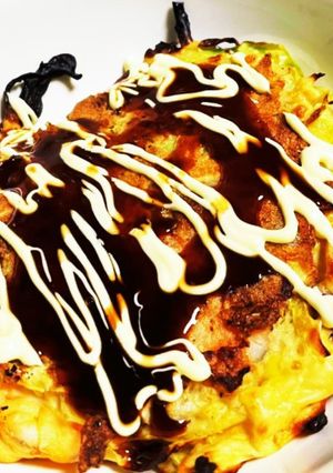 オートミールお好み焼き-レシピのメイン写真