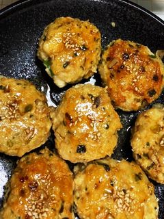 ふわふわ蓮根つくね-レシピのメイン写真