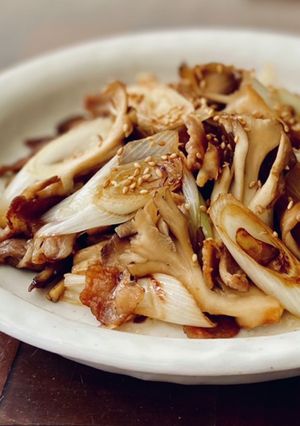 簡単＊舞茸と長葱と豚肉のぽん酢炒め＊-レシピのメイン写真
